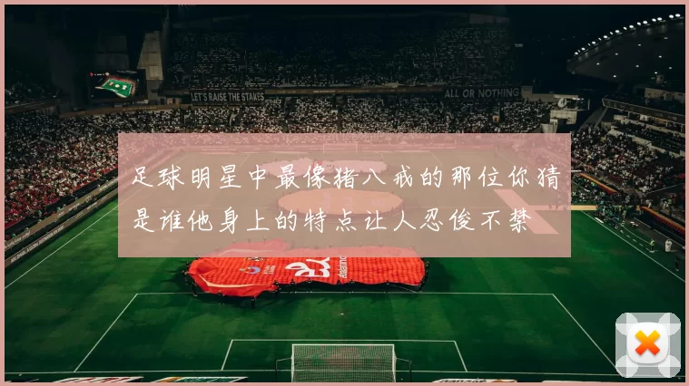 足球明星中最像猪八戒的那位你猜是谁他身上的特点让人忍俊不禁