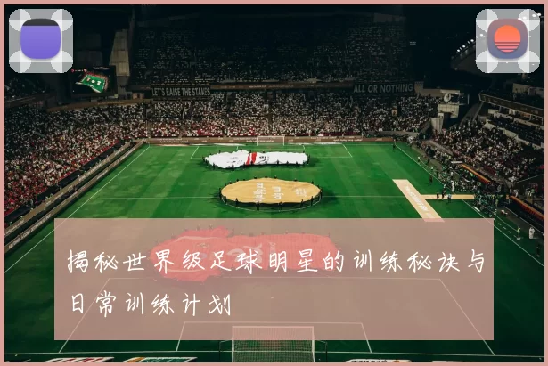 揭秘世界级足球明星的训练秘诀与日常训练计划